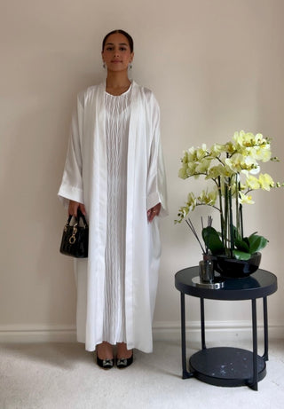 The White Twilight Abaya