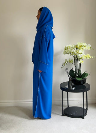 The Royal Blue Starlight Abaya