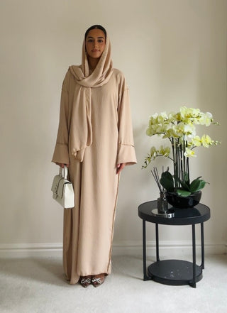 The Beige Starlight Abaya