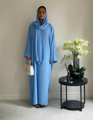 The Sky Blue Starlight Abaya