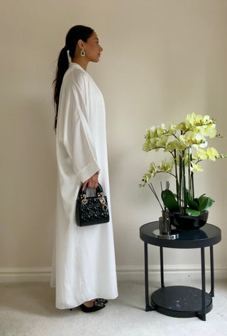 The White Twilight Abaya