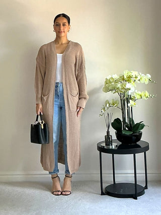 The Beige Meadow Trail Cardigan