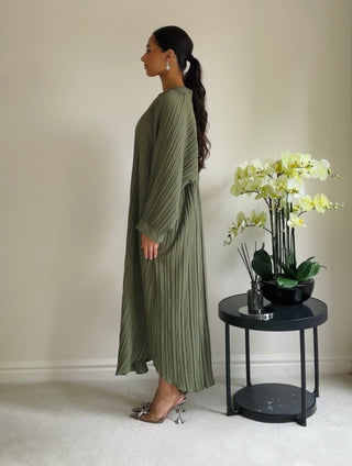 The Khaki Linen Dress