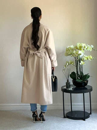 The Cream Woodland Wrap Coat