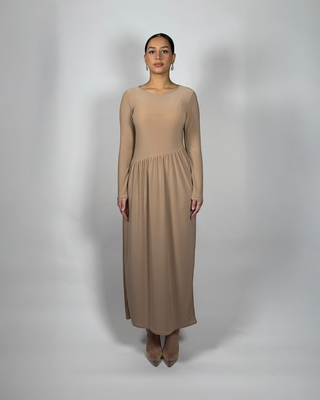 The Camel Lilywood Dress