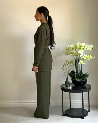 The Khaki Willow Weave Set