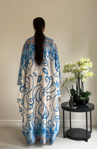 The Sky Blue Ocean Kaftan