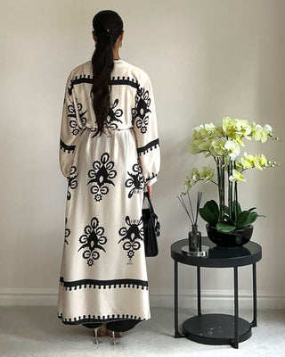 The Cream Harmony Blossom Robe