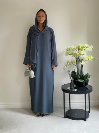 The Grey Starlight Abaya