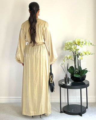 The Beige Starlit Whisper Robe