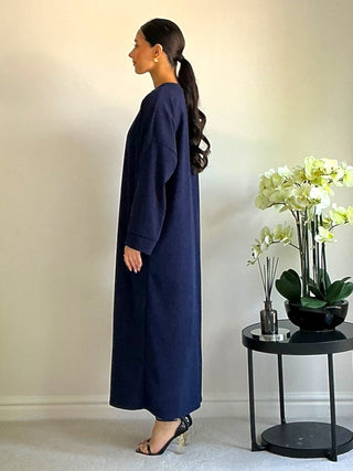 The Navy Maple Grove Dress