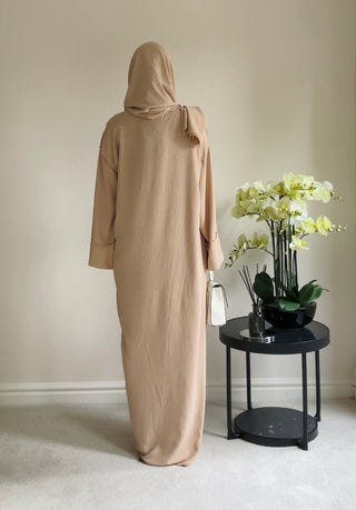 The Beige Starlight Abaya