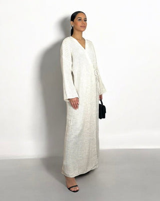 The Cream Willow Wrap Dress