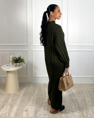 The Khaki Woodland Pine Dress