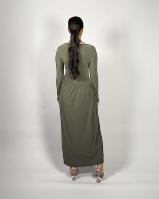 The Khaki Lilywood Dress