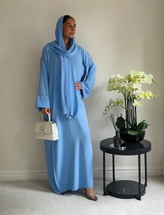 The Sky Blue Starlight Abaya