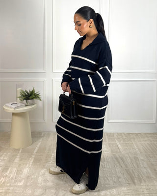 The Navy Winter Grove Dress