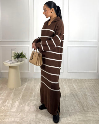 The Brown Winter Grove Dress