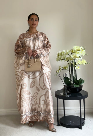 The Beige Ocean Kaftan