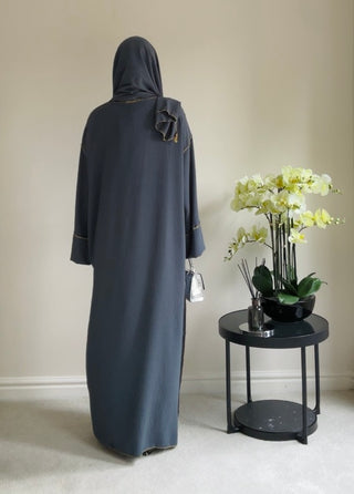 The Grey Starlight Abaya