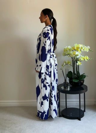 The Navy Midnight Garden Kimono