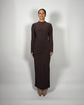 The Brown Ivyrose Dress