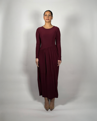 The Wine Lilywood Dress