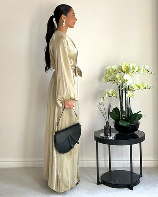 The Beige Starlit Whisper Robe