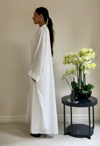 The White Twilight Abaya