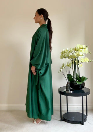 The Green Golden Hour Abaya