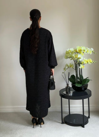 The Black River Weave Dress