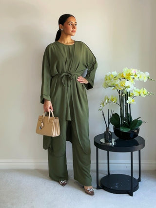 The Khaki Long Set