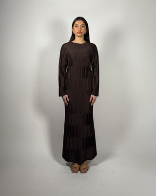 The Brown Ashwood Dress