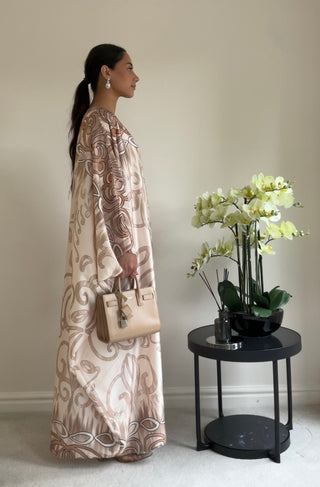 The Beige Ocean Kaftan