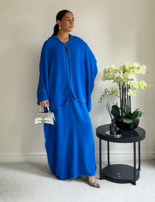 The Royal Blue Starlight Abaya