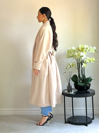 The Cream Woodland Wrap Coat