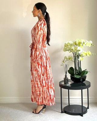 The Orange Forest Trail Dress