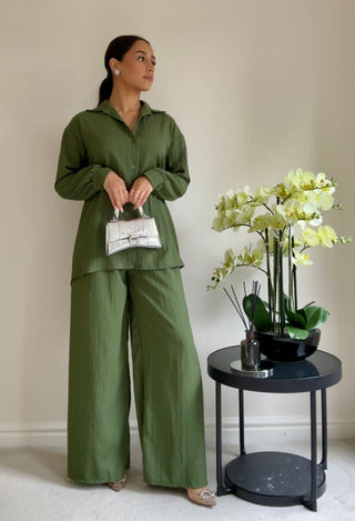 The Khaki Willow Breeze Set